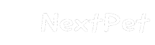 nextpet white logo